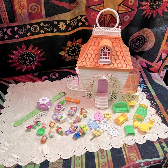 Vintage Other - VTG 80’s Charmkins Pawtucket House Huge Lot Charms and Accessories